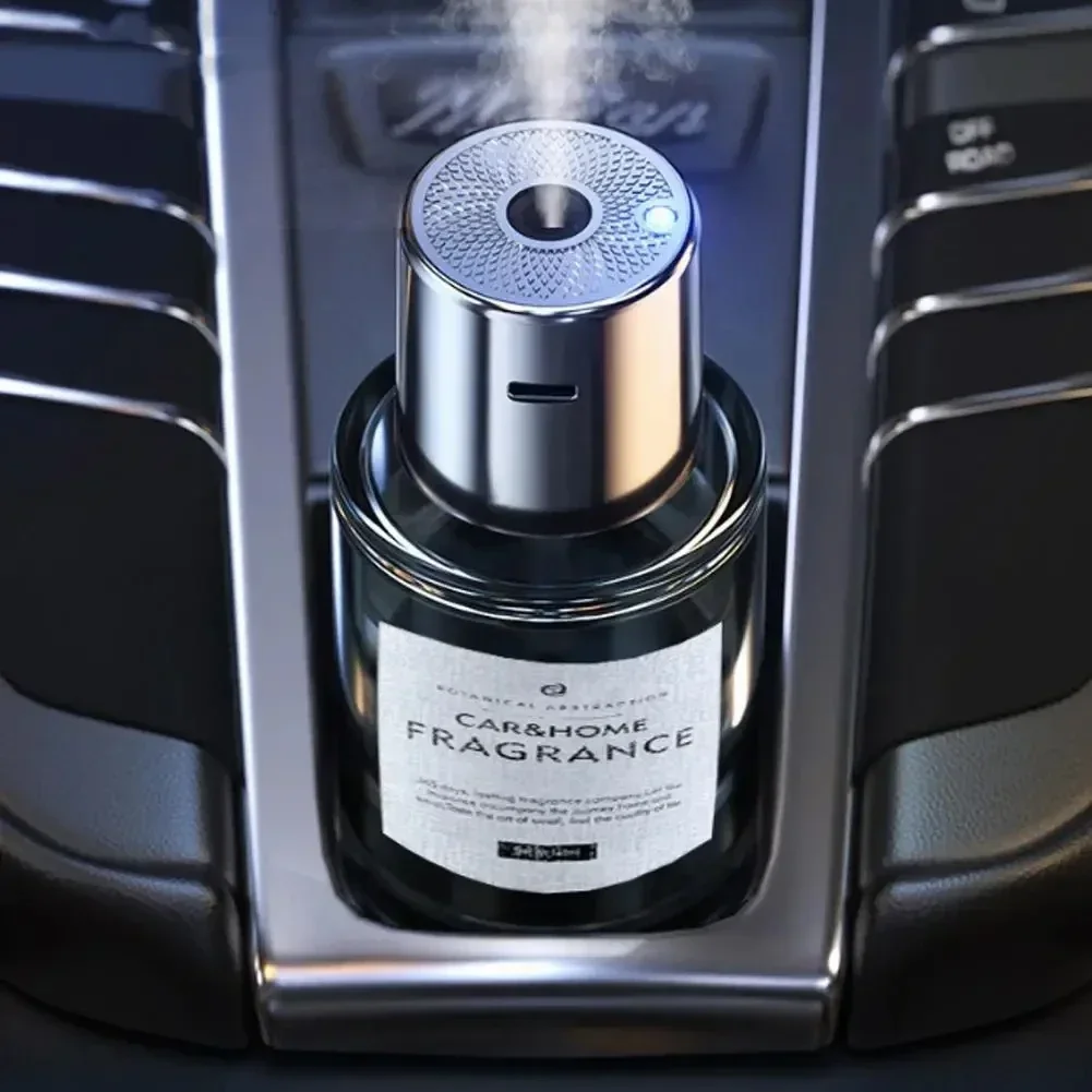 Car Mounted Intelligent Fragrance Spray Perfume Essential Oil Diffuser Humidifier Portable Car Bedside Fragrance Accessories