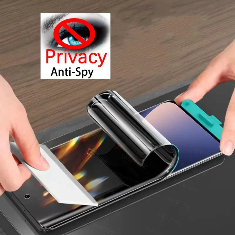 Anti-Spy Privacy Hydrogel Film For Xiaomi Mi 12T 11T 10 9 Pro Lite 4G 5G NE Privacy Screen Protector For Mi Black Shark 4 5