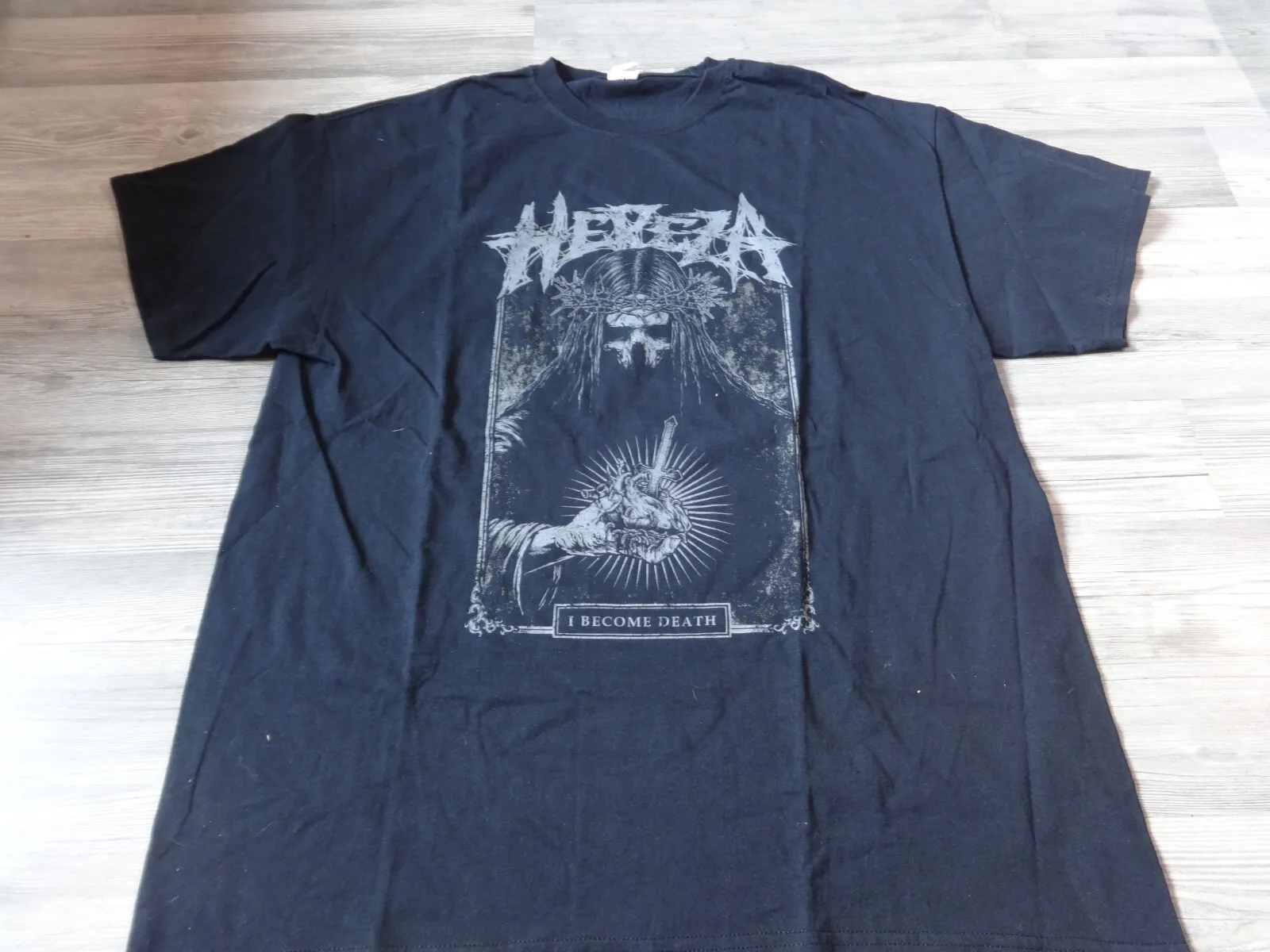 قميص Hereza Death/Thrash Metal القديم Rar Vintage Entrails Entombed XL