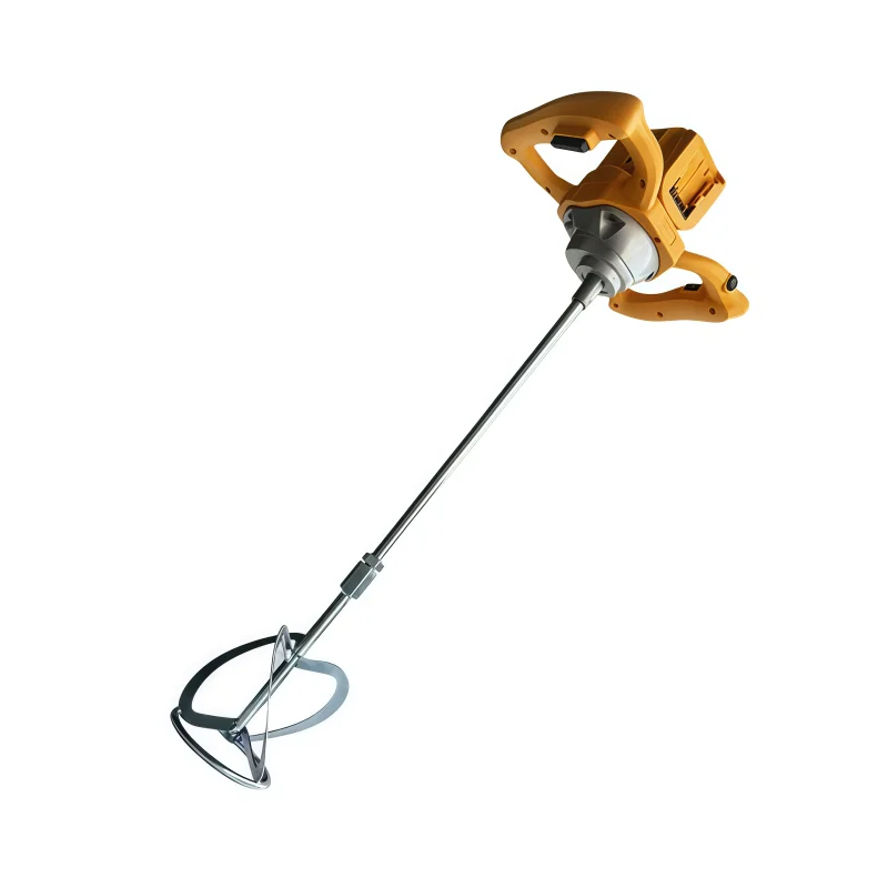 Handheld Cordless Concrete Mixer 6 Speed Cement Mixer For Mud Mortar Paint Grout Plaster For Dewalt 20V Battery