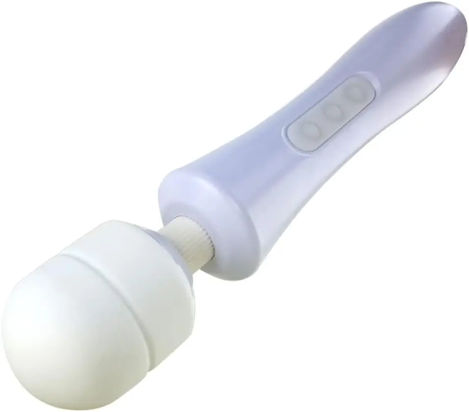 2026 New Upgrade Yema Big Powerful Body Massager Tension Relief For Women Men Private Massage Vibrator (White)