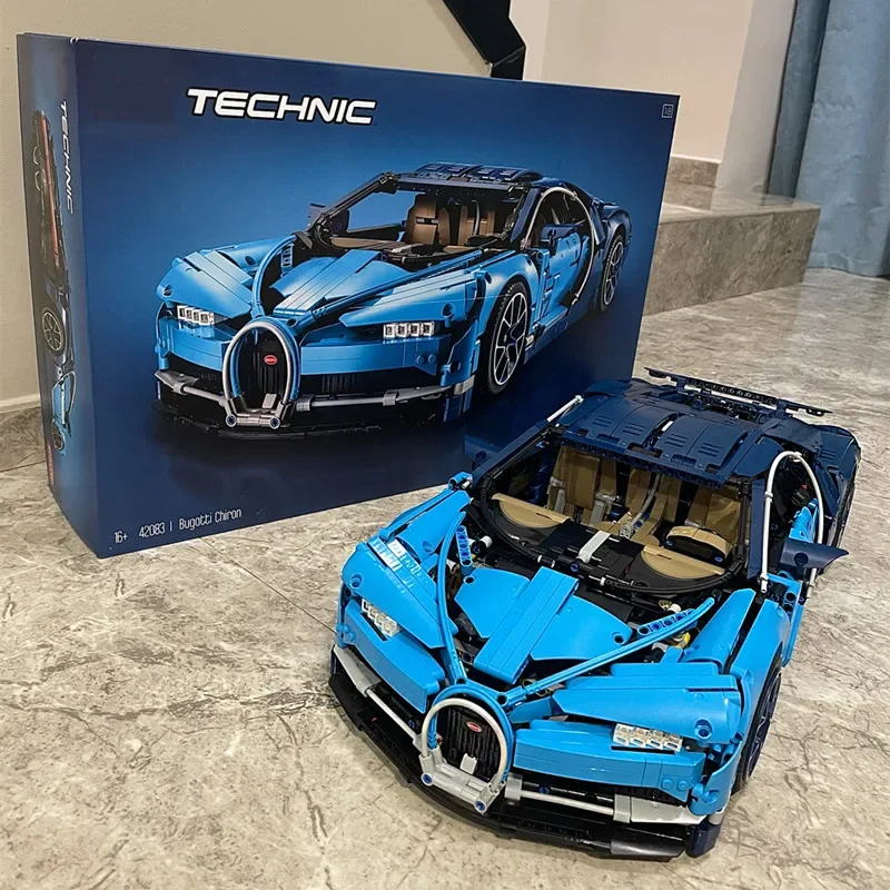 

3599Pcs Bugattied Chirons Compatible 42083 Super Sports Racing Car Building Blocks Set Toys for Children Gift Bricks