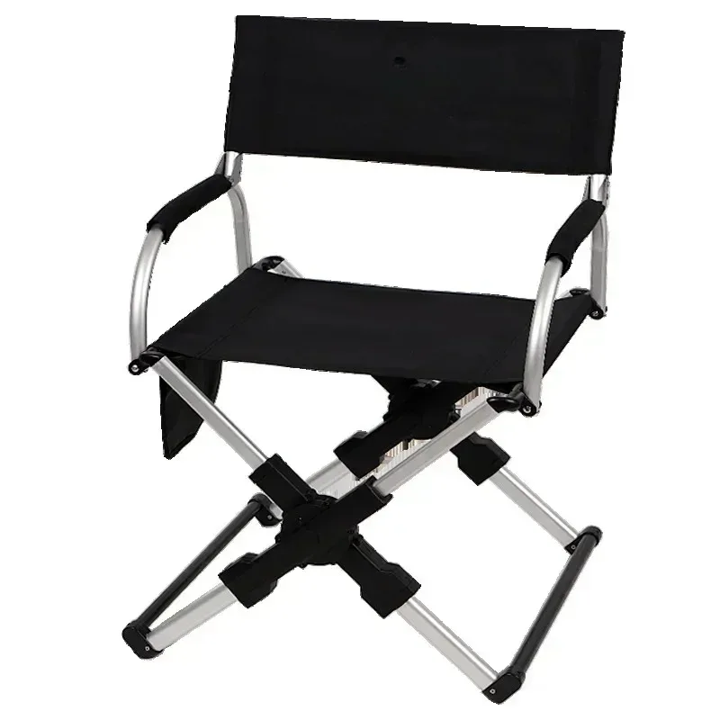 Ultralight Aluminum Outdoor Chair, Heavy Duty Folding Camping Seat for Beach/Hiking/Picnic