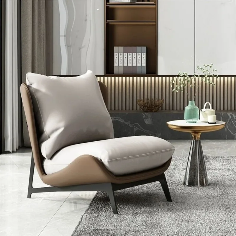 Canapé Simple Nordique Moderne et Minimaliste en Latex pour Paresseux, Fauteuil observateur de Luxe pour Loisirs et délégations, Style de Célébrité