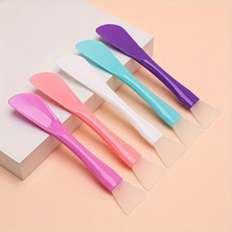 1pc Double-Ended Silicone Face Mask Brush for Easy and Precise Application of Mud, Clay, Charcoal, and Cream Masks