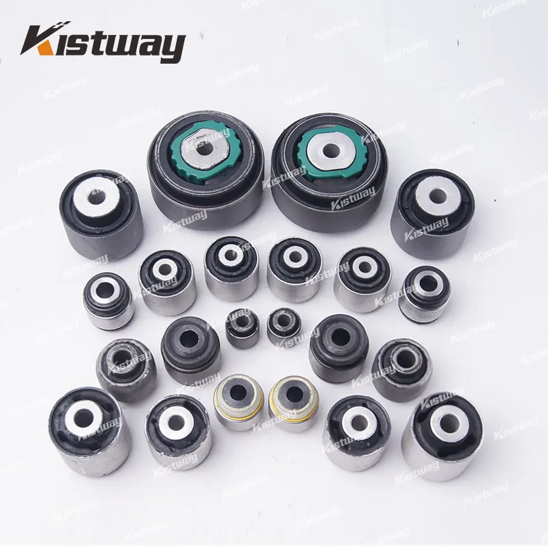 22PCS Front And Rear Control Arm Bushing Kit For Jaguar XF X250 XJ X350 XJL X351 XK 8 X150 C2Z31678 C2Z31679 C2D3028 C2D3029