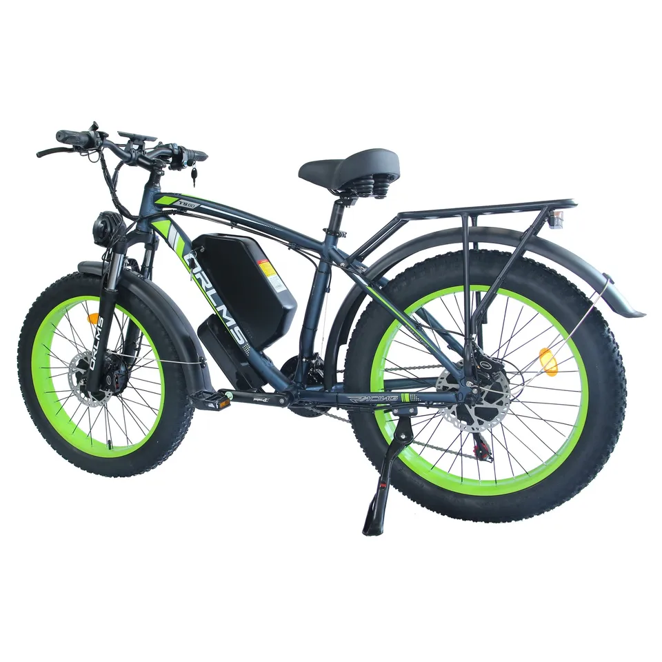 3000w Peak Dual Motor Electric Bike 60v 25ah Long Range Electric Mountain Bike image 8