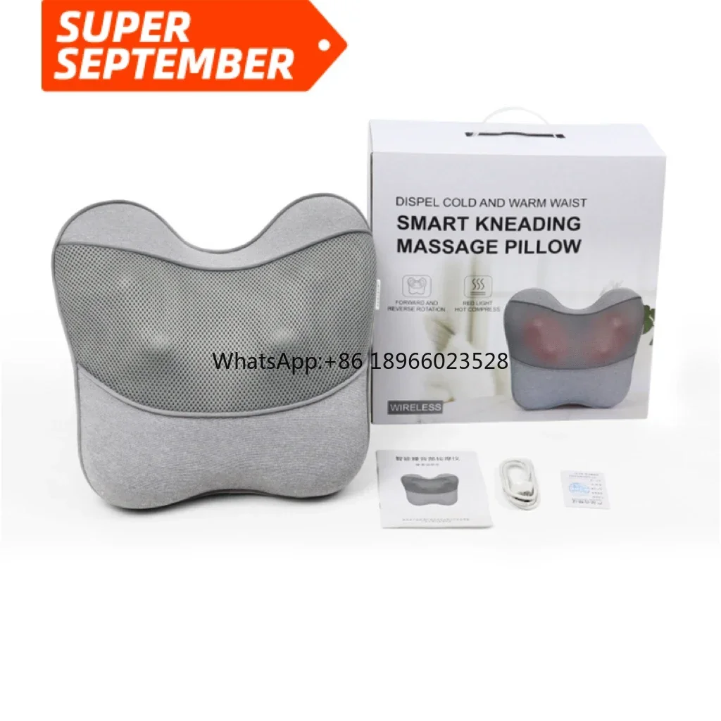 Shiatsu Neck and Back Massager Neck Massager for Pain Relief Deep Tissue with Heat Shiatsu Back Massager