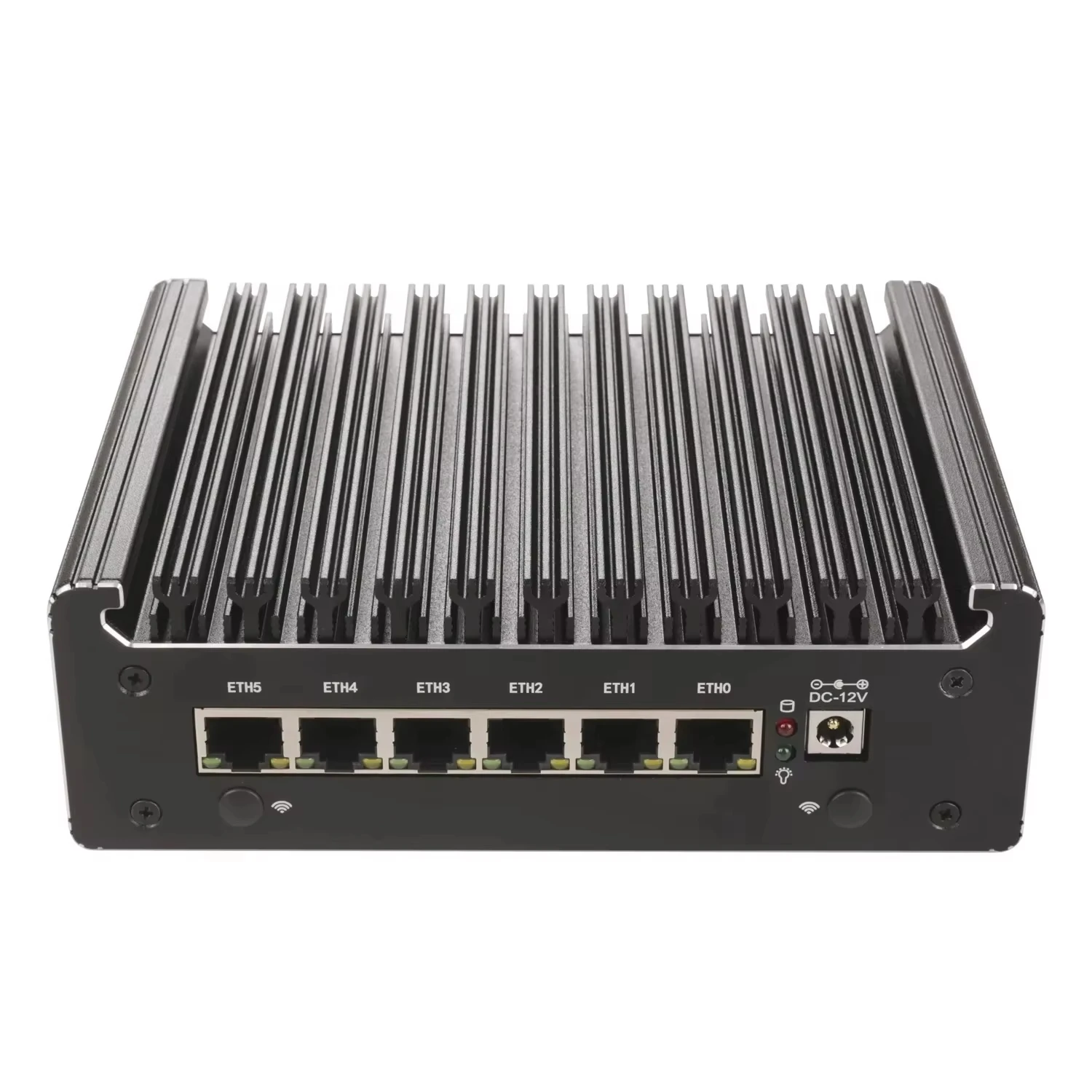 Router morbido senza ventola Intel U300 Pentium Gold 8505 Mini PC 6xi226-V 2.5G DDR5 DDR4 NVMe SATA Proxmox/pfSense Apparecchio firewall