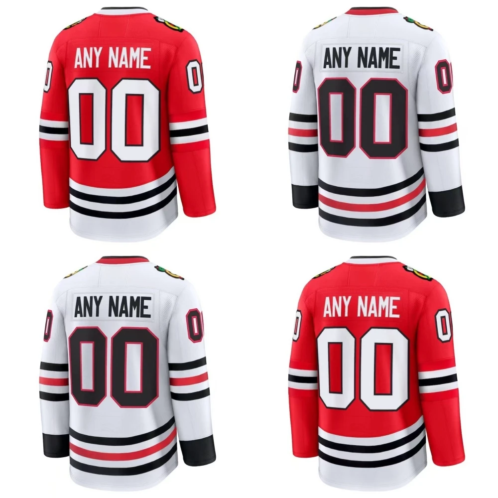 2025 Wholesale Stitched Chicago Hockey Jersey Men Toews Jones Ice Hockey Uniform