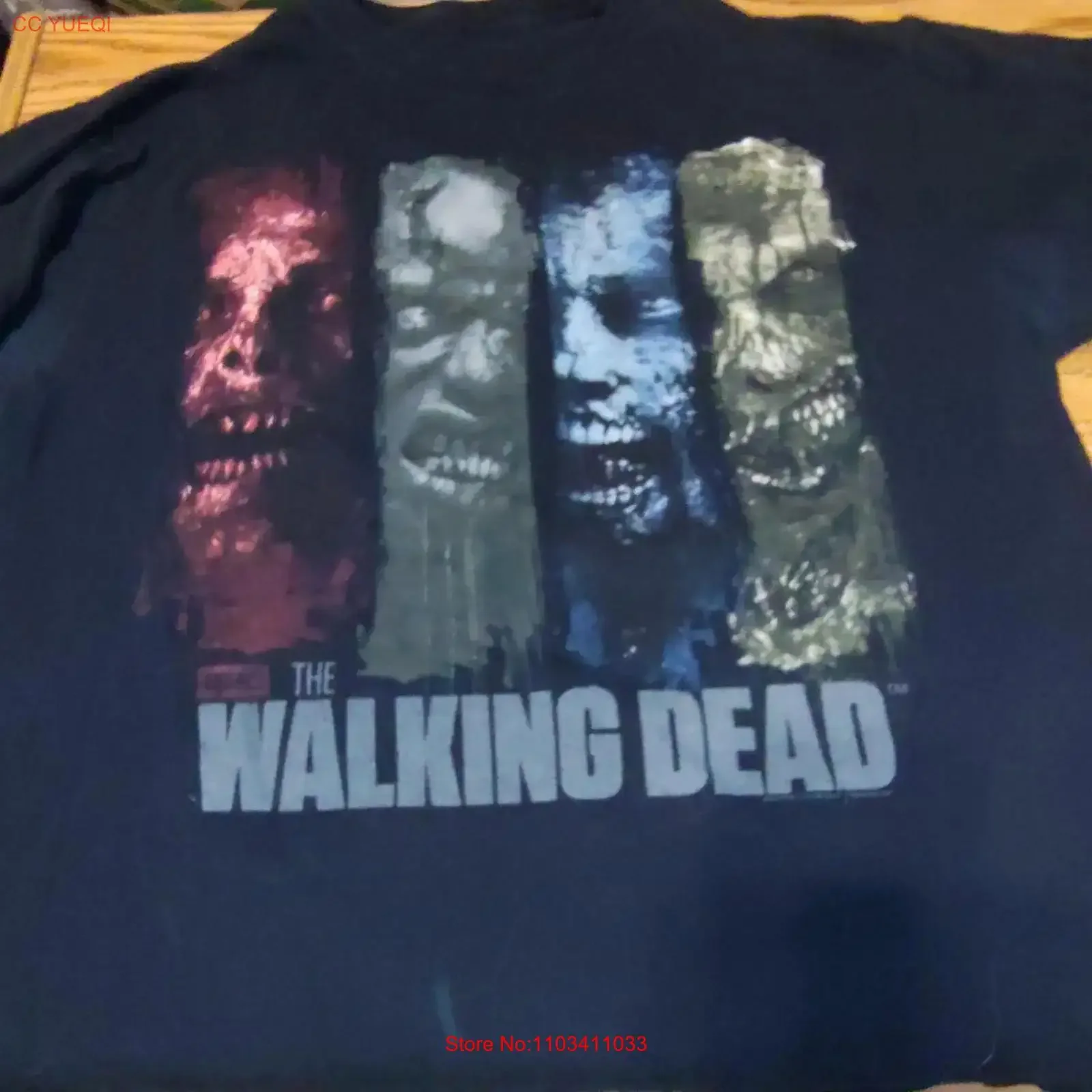 the-walking-dead-promo-t-shirt-hommes-2014-amc-show-horreur-zombies-y2k-moyen-vintage-lave-mode-doux-legerement-respirant