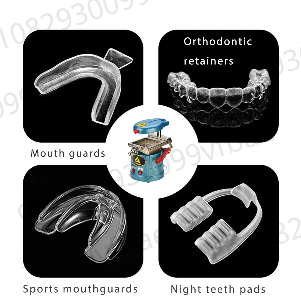 1000W Dental Vacuum Former Orthodontic Auxiliary Equipment dental heat Molding Thermoforming Lab Machine - view 4