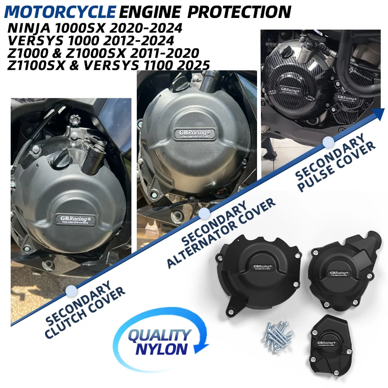 Accessoires moto pour Ninja 1000SX 2020-2024, Z1000 & Z1000SX 2011-2020, Versys 1000 2012-2024 - Z1100SX & Versys 1100 2025