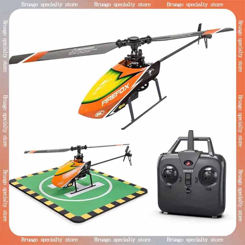 

Beginner RTF C129 RC Helicopter Automatic Stable 2.4G 4 Channel Single Propeller Durable Long Flight Time without Aileron