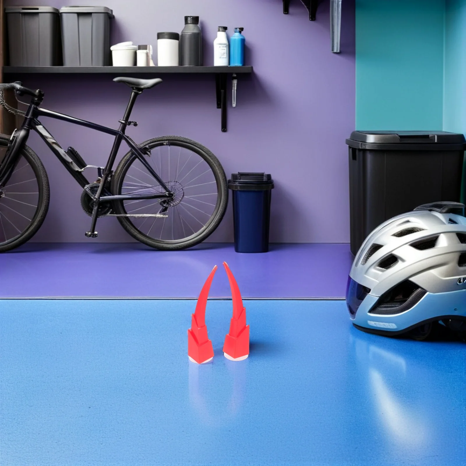 

1 пара рогов для мотоцикла, съемная присоска, украшения, аксессуары для вечеринки на Хэллоуин