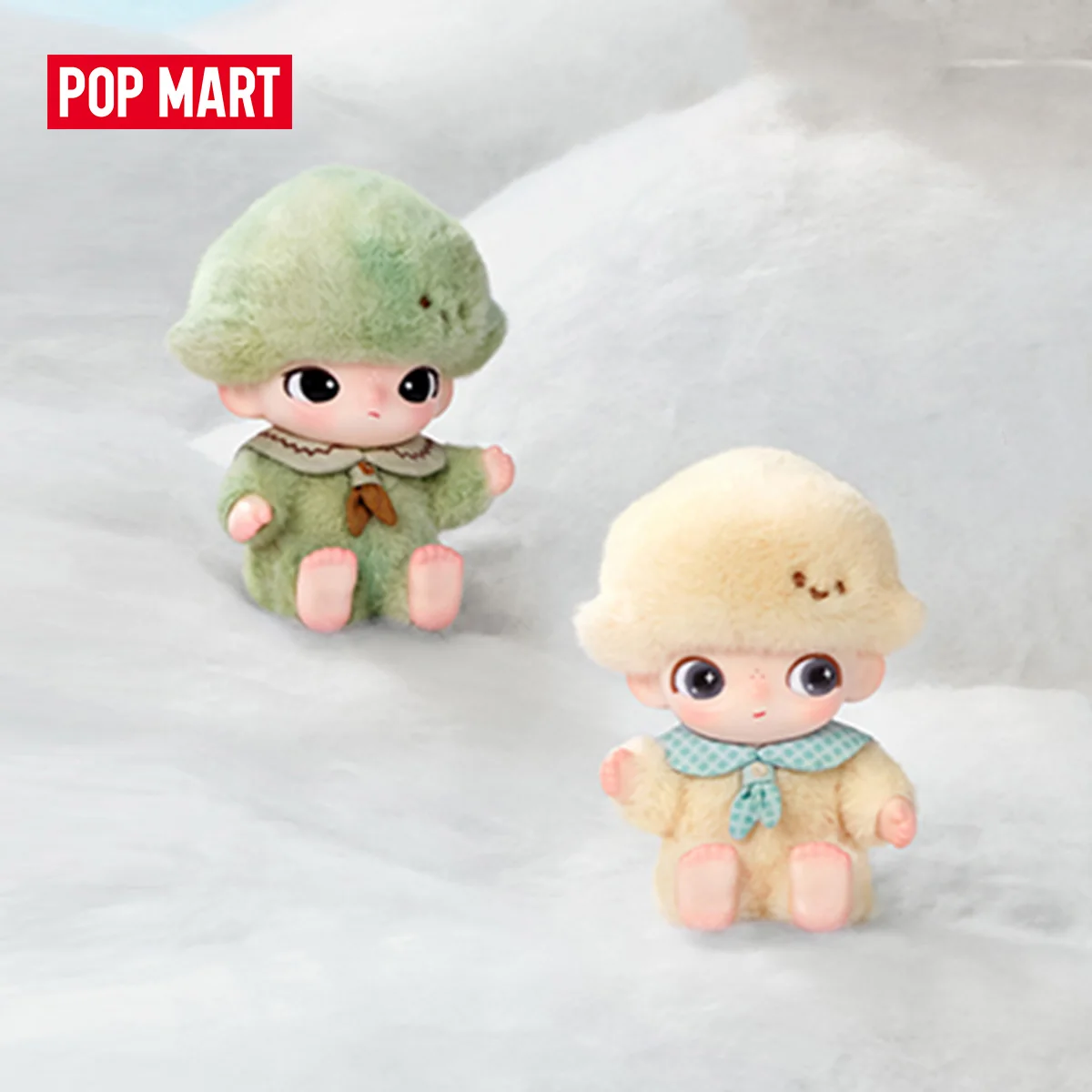 POP MART DIMOO Journal of New Life Series-Vinyl Plush Pendant Blind Box 1PC/6PCS Mystery B