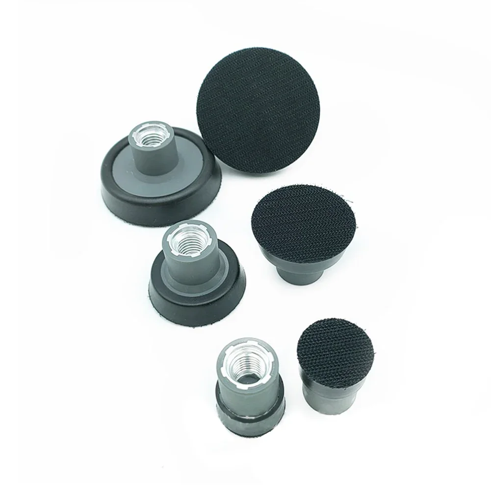 1/2/3 Inch Backing Pad Plate Sanding Polishing Pad Holder Sponge Pad Thread For Rotary Polishing Machine