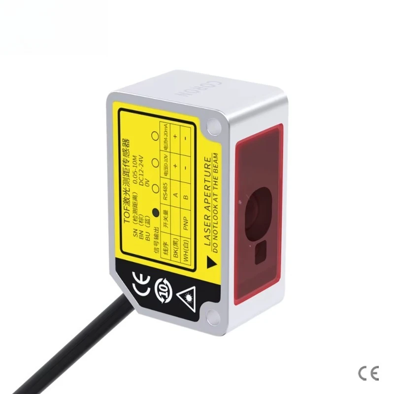 305mm Laser Displacement Sensor OLED Display 2m Cable Switching NPN + Analog 4-20mA + RS485 Communication for GLT-D30NIR