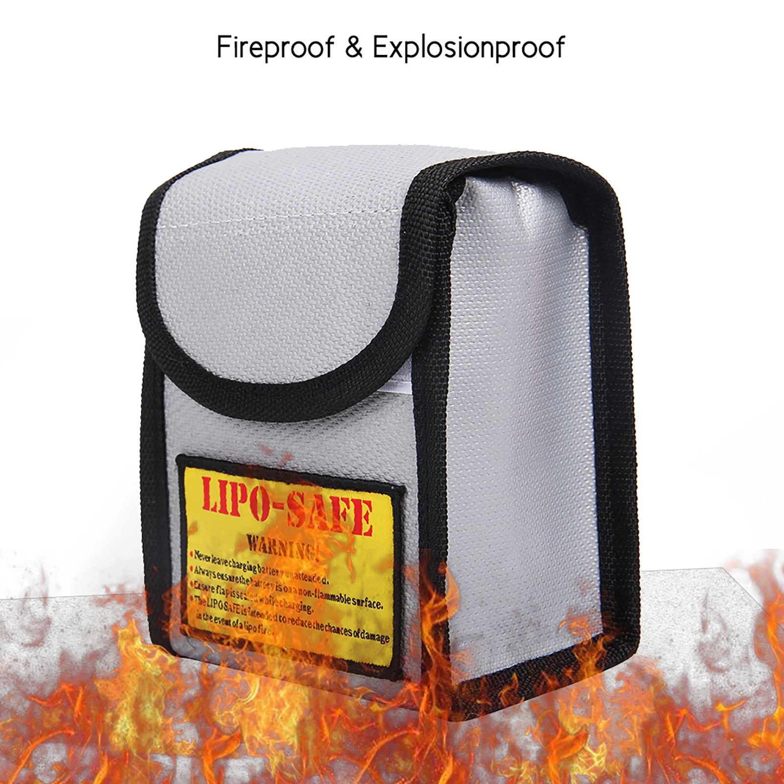 Fireproof Explosionproof  Battery Guard Safe Bag Portable Heat Resistant Pouch Sack for DJI  4 Pro Battery  & Storage 115 * 100