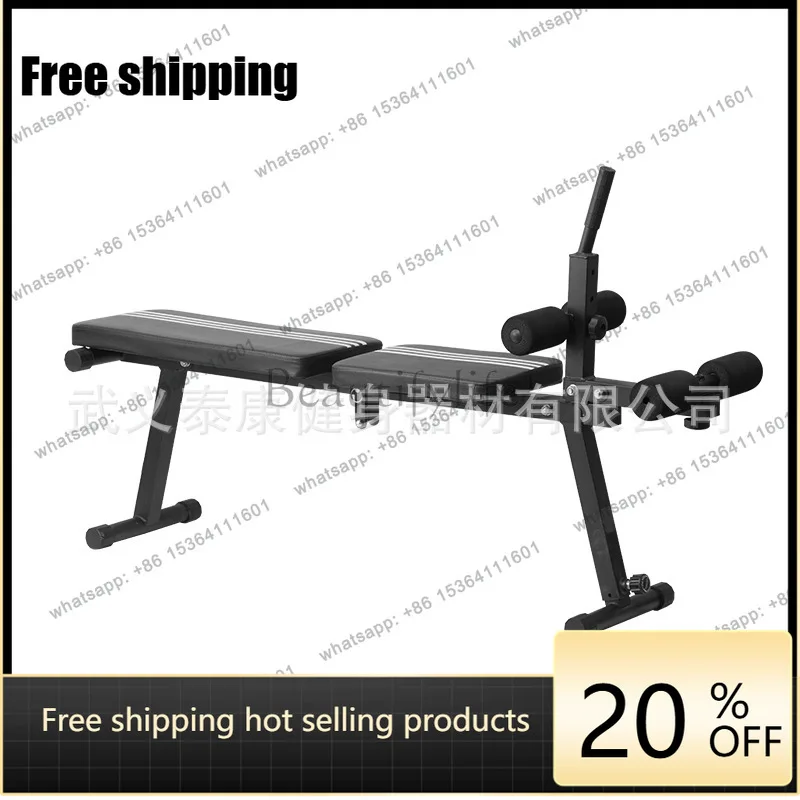 Zj. Multifunctional Dumbbell Stool Foldable Home Crunches Exercise Equipment Fitness Equipment
