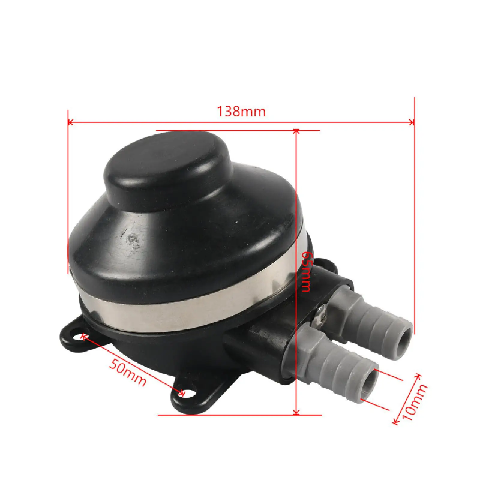 Foot Operated Water Pump Portable Foot Pump for Boat Deck Basin Washing