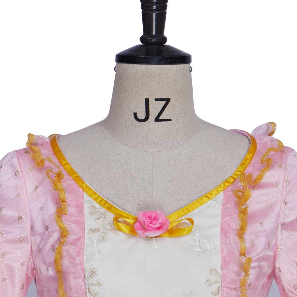 

Women Millicent Costume Pink Ball Gown Noble Fantasy Pink Princess Evening Gown Halloween Fantasy Princess Dress