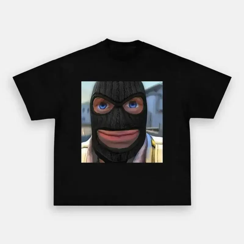 Counter Strlke Funny Face T Shirt S 5Xl