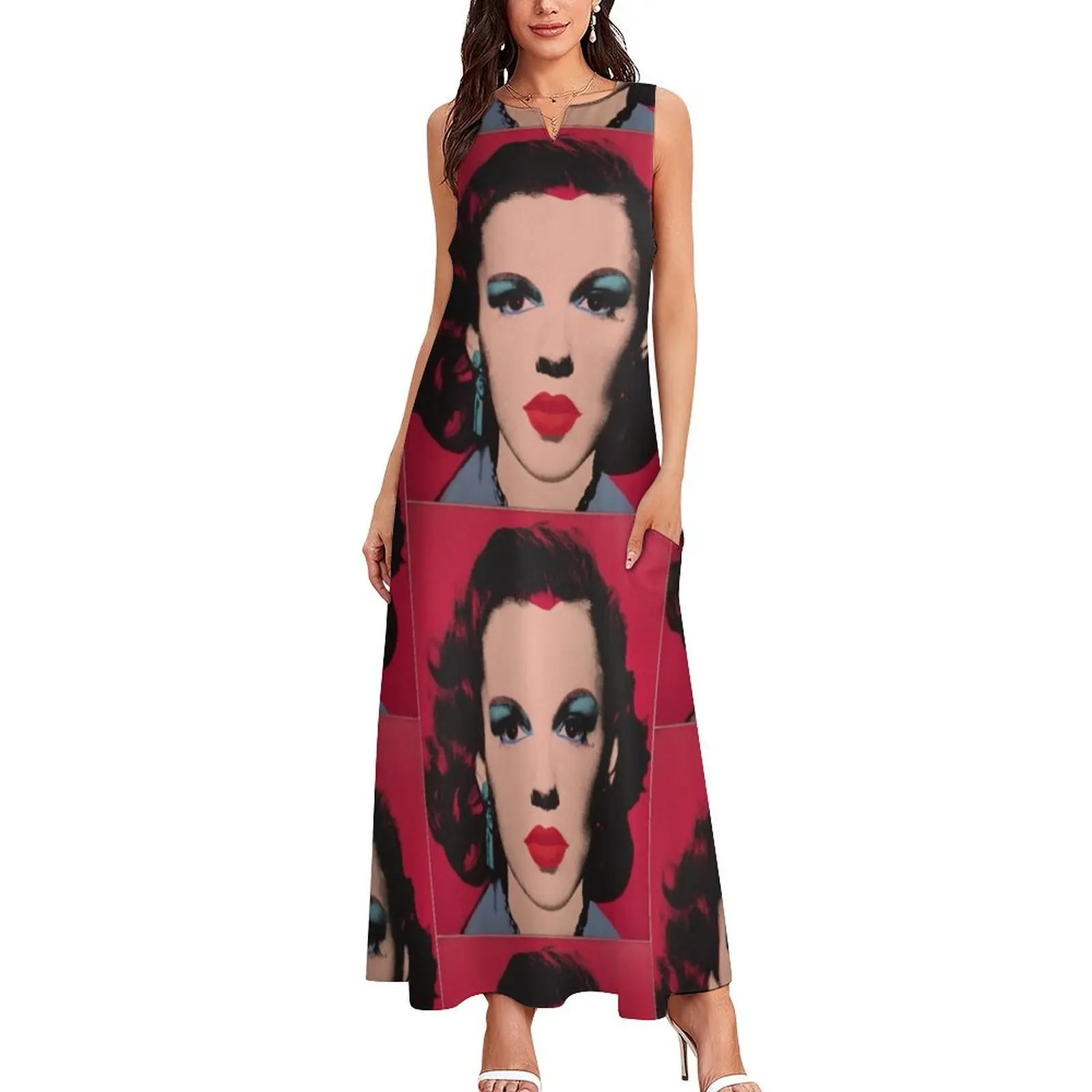 Garland Pop Art Long Dress clothes ceremony dresses Women's long dress Dress