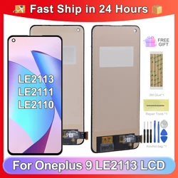 Tested 1+9 6.55''For OnePlus 9 LE2113 LE2111 LE2110 LE2117 LE2115 LCD Display Touch Screen Digitizer Assembly Replacement