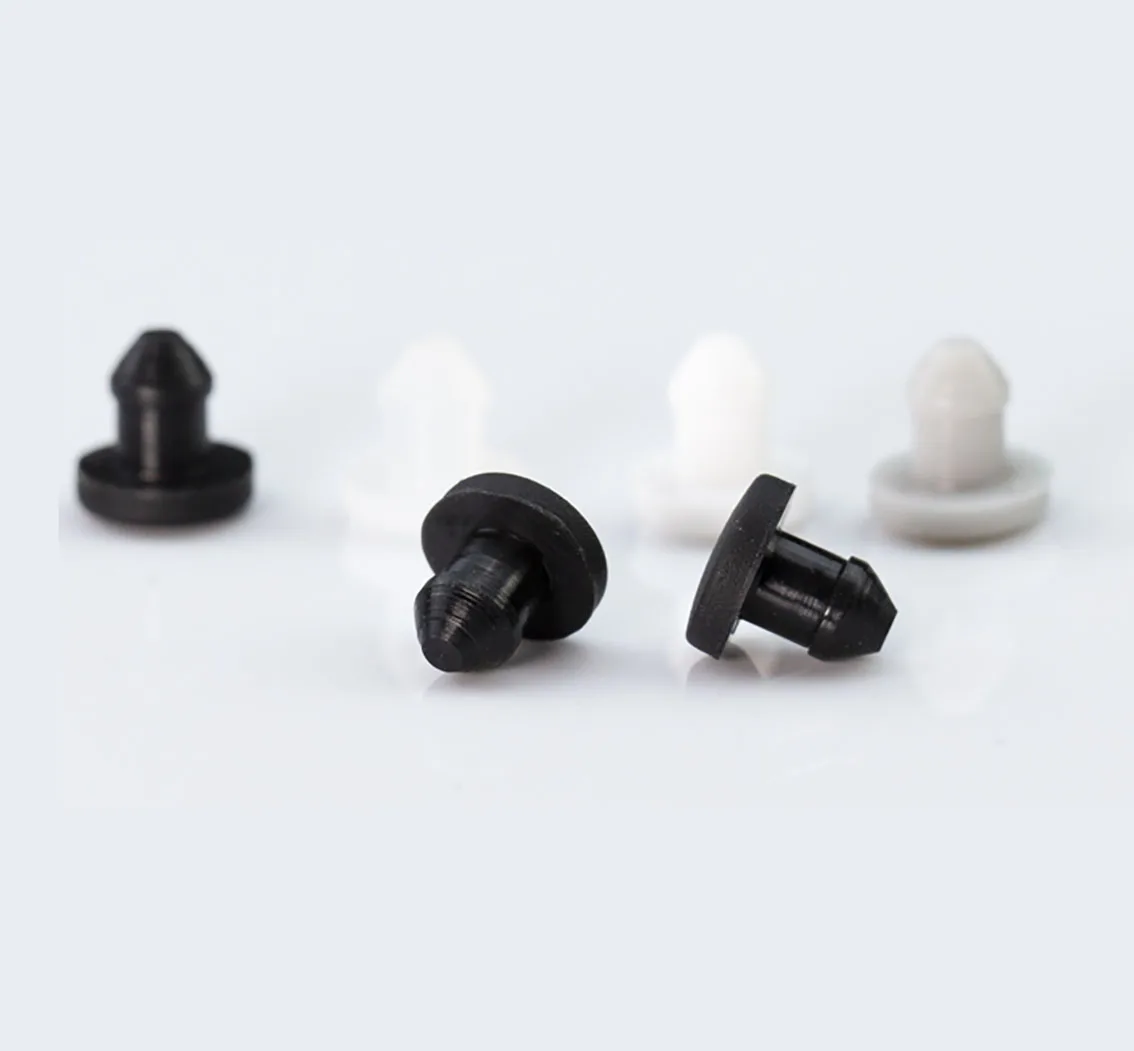 Solidne silikonowe gumowe zaślepki otworów 2,5/3/3,5/4 mm Osłona wtyczki typu T Zatrzaskowa uszczelka Zaślepka Zaślepka Uszczelka C=3 mm