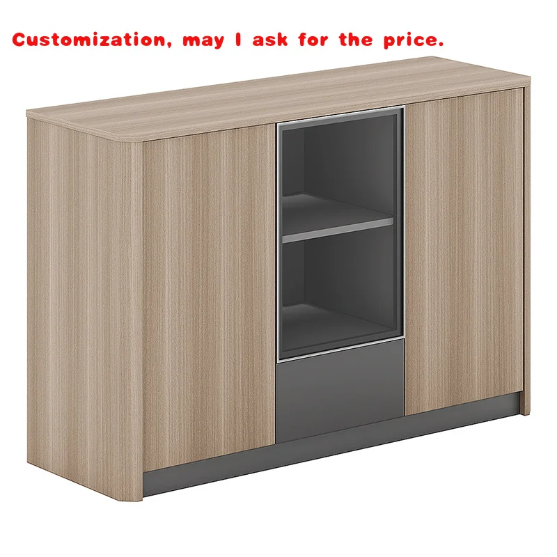 custom.Modern Design Wooden Office Tea Cabinet High-End Elegant Filing and Casual Shoe Storage Kitchen Home Office Living Ro