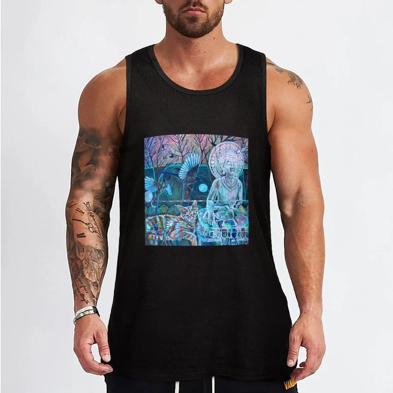 Spirit of Surrender Tank Top Body man Men's summer vest