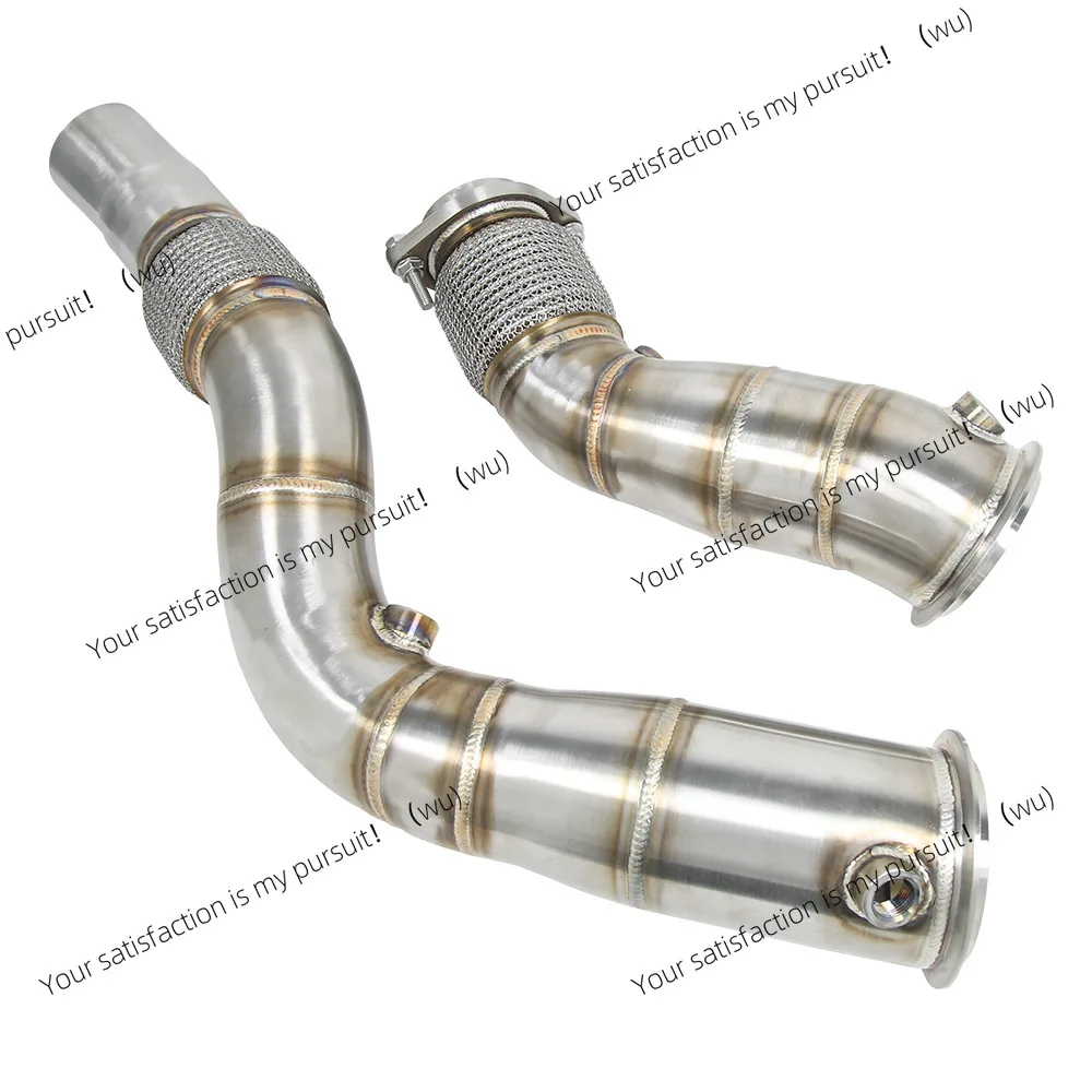 Automotive Exhaust System for BMF80 M3 F82 M4 S55 F87 M2 S55 Stainless Steel Head Pipe