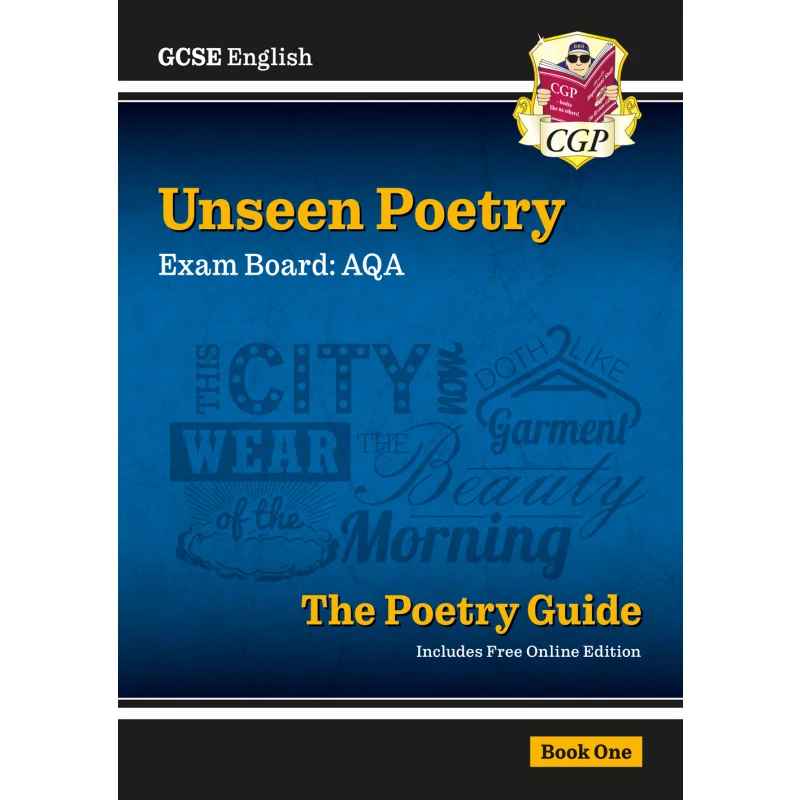 

GCSE English AQA Unseen Poetry Guide Book 1 Includes Online Edition CGP Books Coordination Group Publications 9781782943648