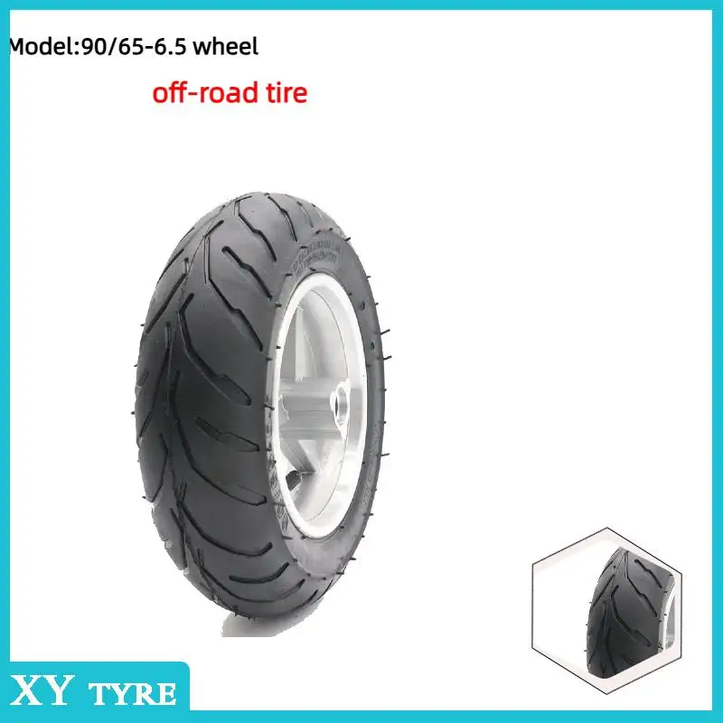 90/65-6.5 11 Inch Vacuum Tire with Alloy Hub/rim for Electric Scooter Accessories