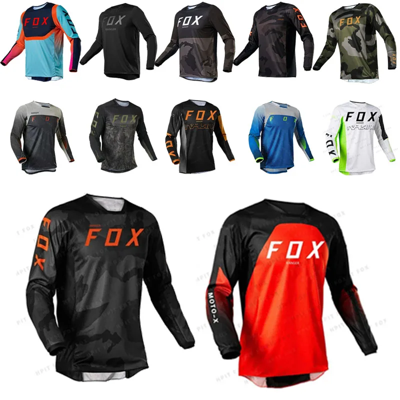 

RANGER Fox Motocross Mountain Enduro Bike Clothing Bicycle Moto Downhill T-shirt Women Men Cycling Jersey MTB Shirts BMX