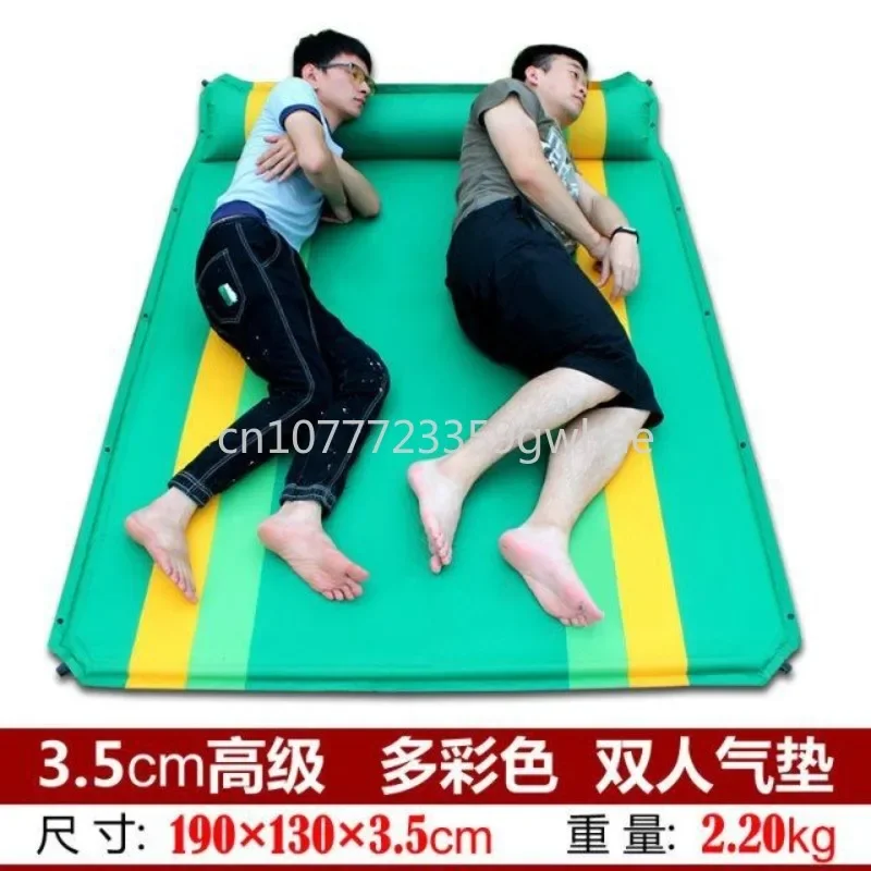 Double Person Automatic Inflatable Cushion, Thickened Outdoor Tent, Moisture-Proof, Lunch rest