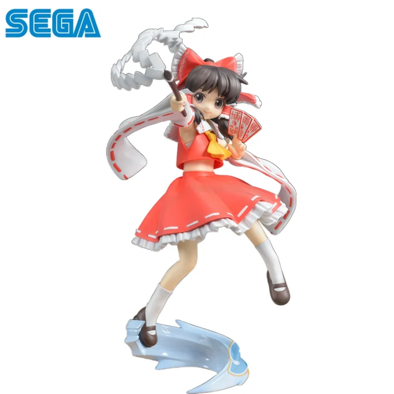 

In Stock Sega Original Sega Touhou Project Hakurei Reimu Action Figure Model Doll Brand New Boxed Anime Characters Toys Model