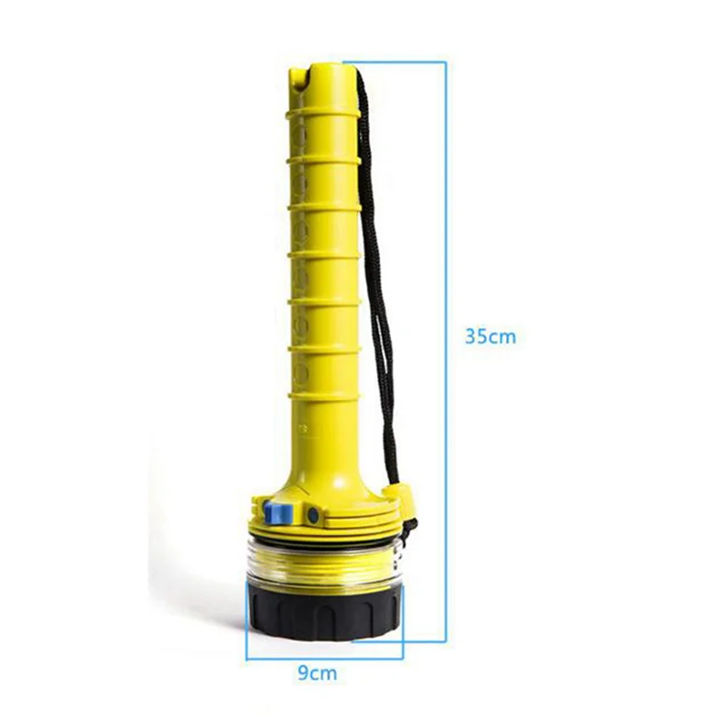 

ELOS-2X Diving Flashlight Deep Diving Strong Light Waterproof Flashlight LED Professional Diving Light Remote Fishing Light