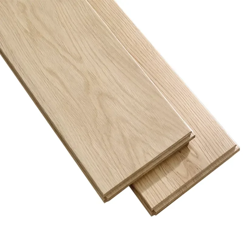 North American Oak Three-layer Solid Wood Flooring Composite Flooring Home Original Wood Color