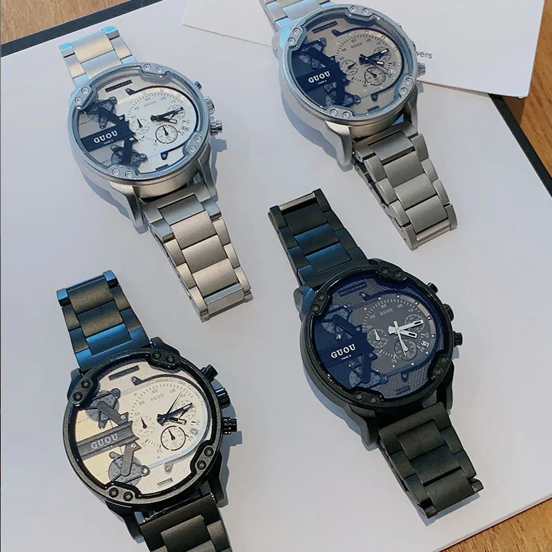 2025 new student high-value cool couple women's watch fashion neutral wind trend waterproof quartz watch birthday gift