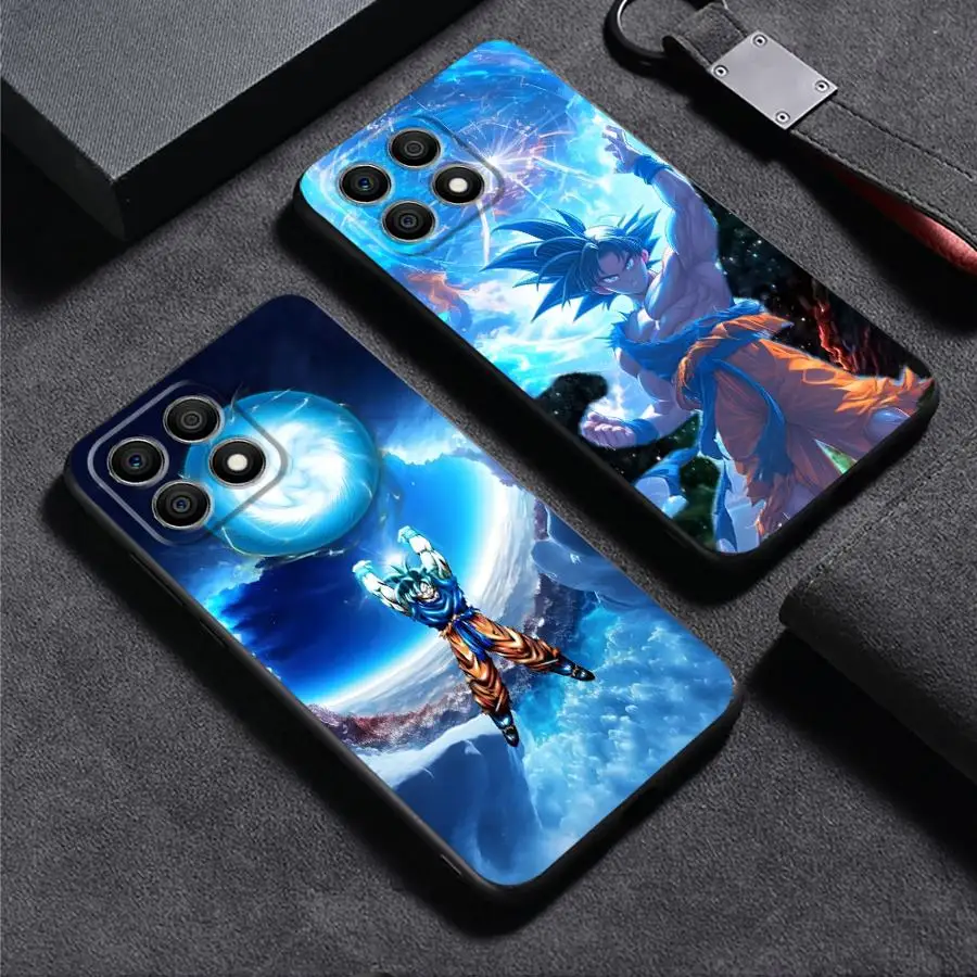 

Dragon Ball Spirit Bomb Goku Black Soft Shell Phone Case for Honor X6a X8c X7 X9c X8 X8b 90 Pro 8X X5b Magic5 Lite X9a X7b X6