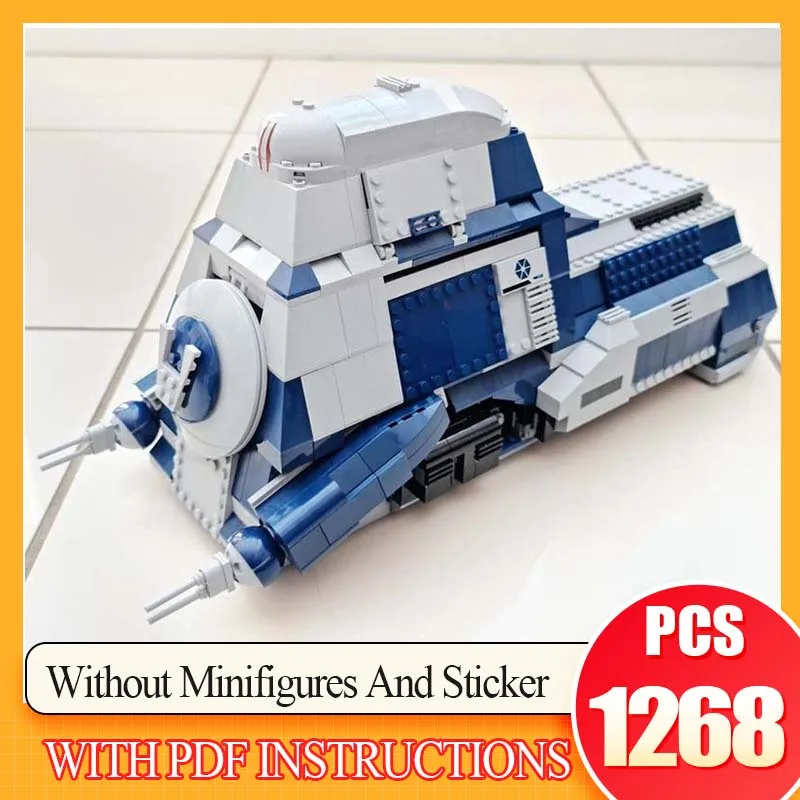 

1268Pcs Space Wars Model Battle of Felucia Separatist MTt The Clone Movies Series Building Blocks Bricks Christmas Toys Gifts