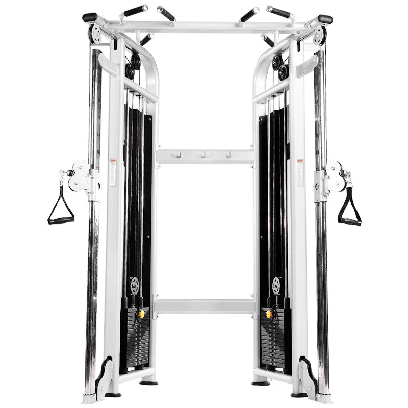 Multi-Functional Gym Strength Training Equipment Dual Pulley Cable Crossover Trainer for Conditioning Training