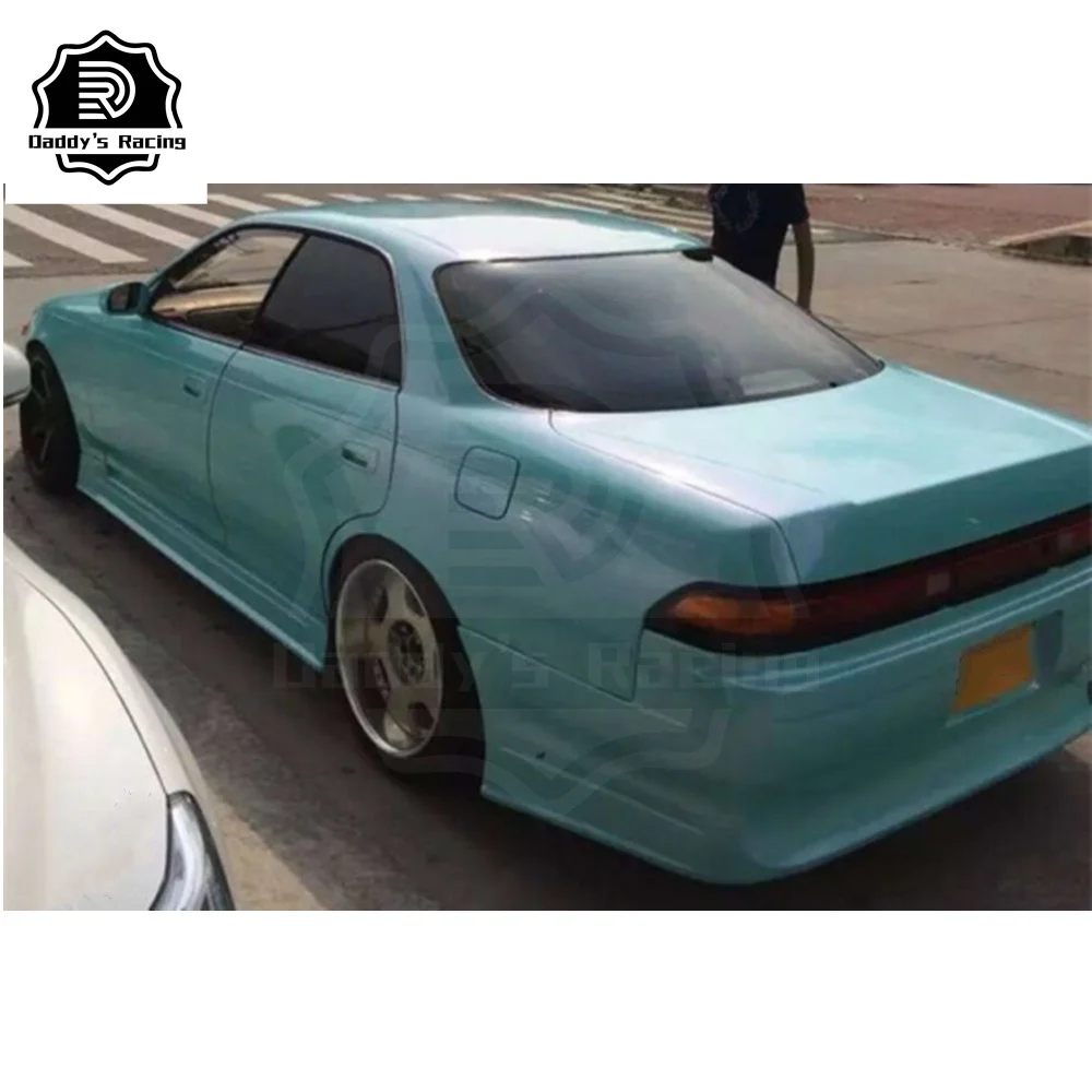 Fiber Glass Body Kit Fit For Mark II JZX90 T Style Wide Body Kit Front Bumper Rear Bumper Side Skirts