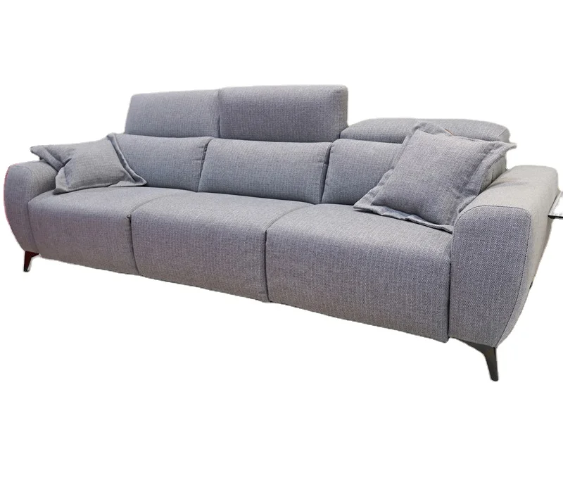 

Dark Purple Fabric European Style Corner Sofa Set with Armchair for Living Room Hotel Wood Sofa Color Combinations Sofa