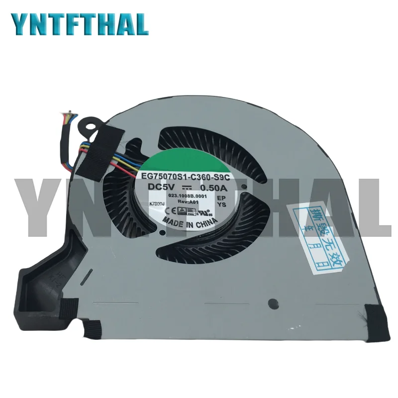 CPU e GPU Ventilador de Refrigeração, Original, Novo, EG75070S1-C350-S9C, EG75070S1-C360-S9C, V17 VN7-793G, ACER V15, VN7-593G