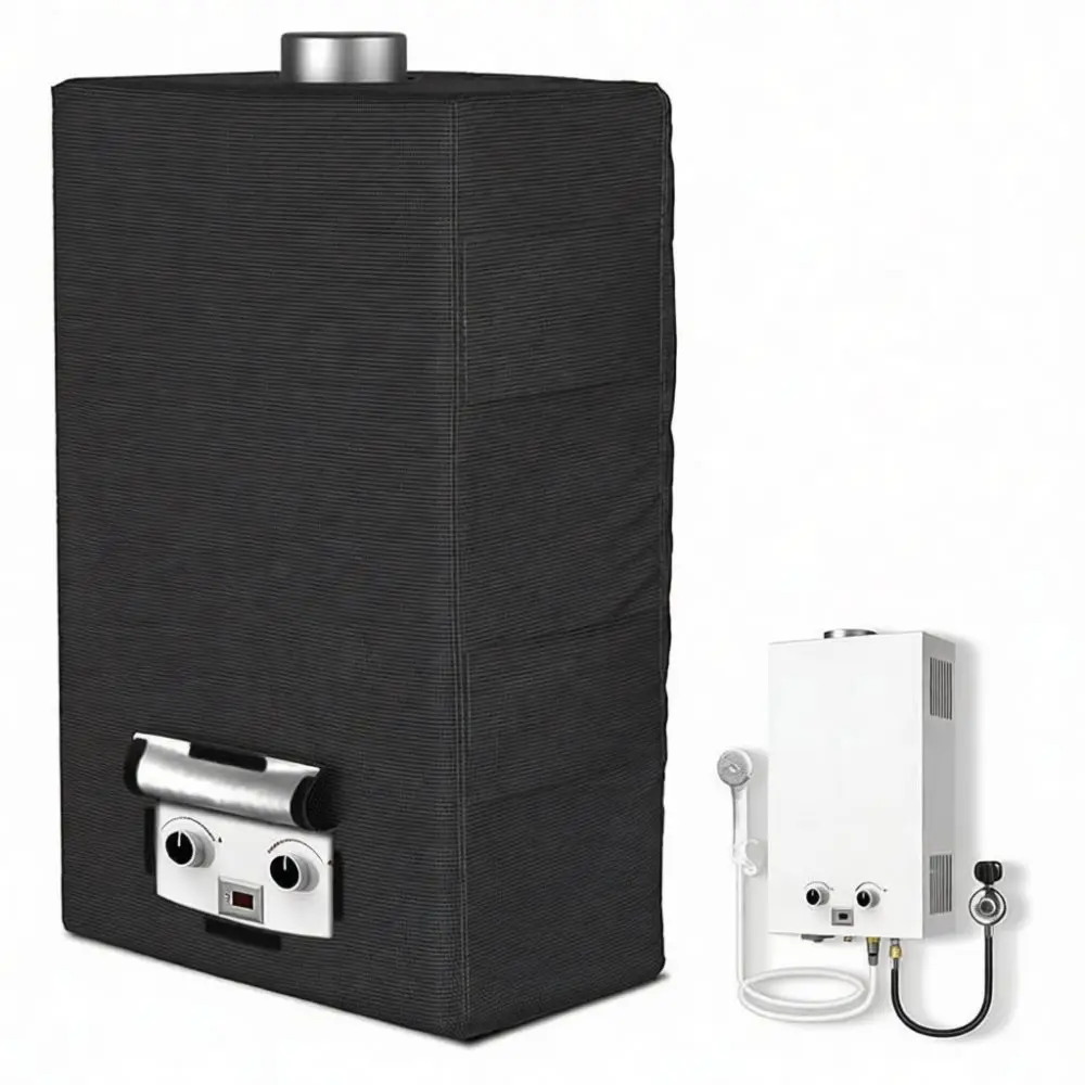 Anti Dust Waterproof Tankless Water Heater Cover UV Resistant Protective Sleeve Outdoor Installation Shield Home Tool