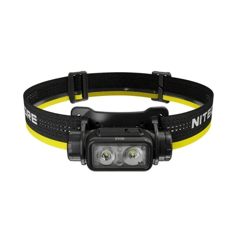 NITECORE NU40 1000Lumens 5 Lighting Modes Rechargeable Compact and lightweight Headlamp For Trail Running Work Fishing