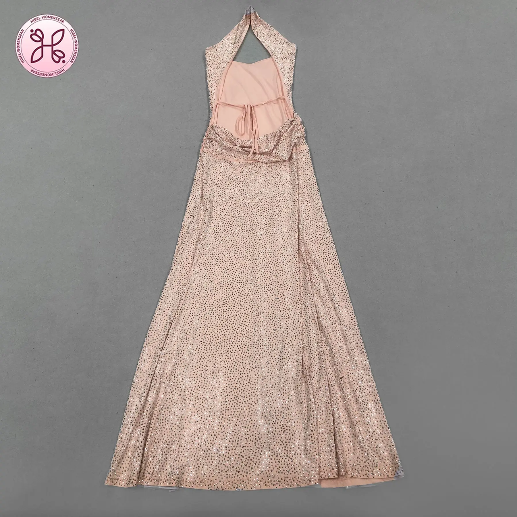 Vestido Couture Glitter - Cristal incrustado com recortes estratégicos